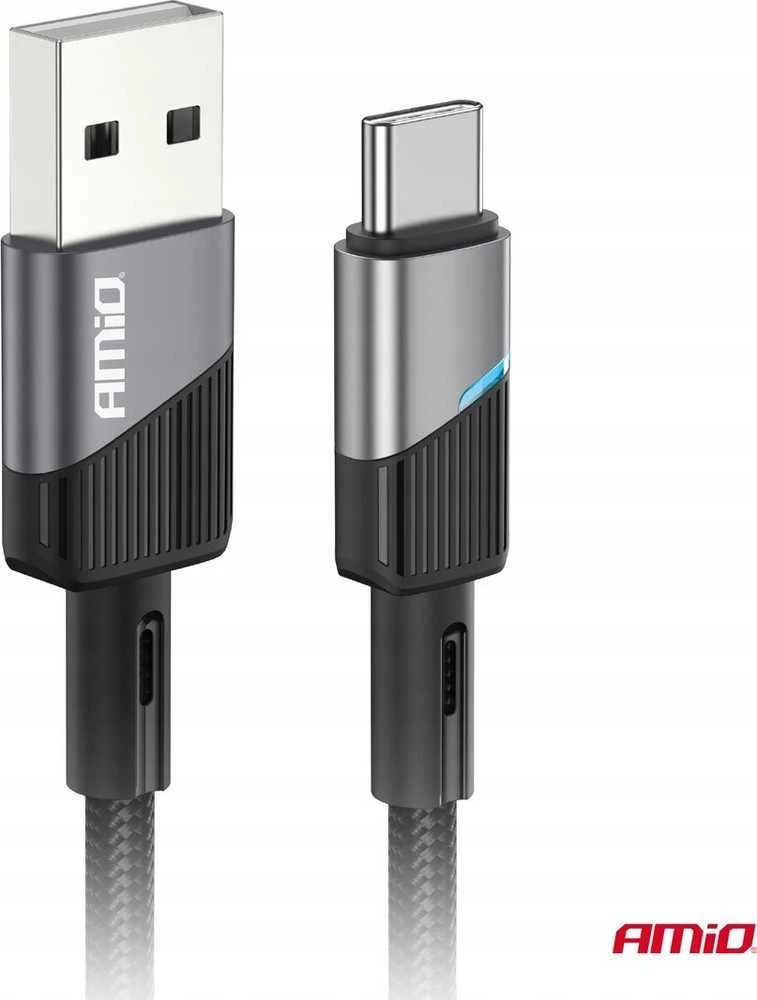 USB į USB-C kabelis 3A 200 cm FullLINK AMIO-03924