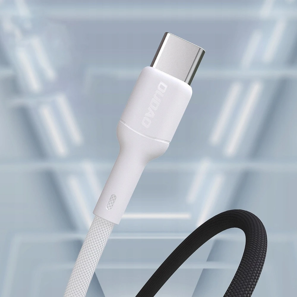 Dudao L9X 30W USB-C – Lightning kabelis 1m – baltos spalvos