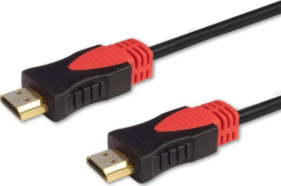 Savio CL-113 HDMI cable 5 m HDMI Type A (Standard) Juodas,Raudona