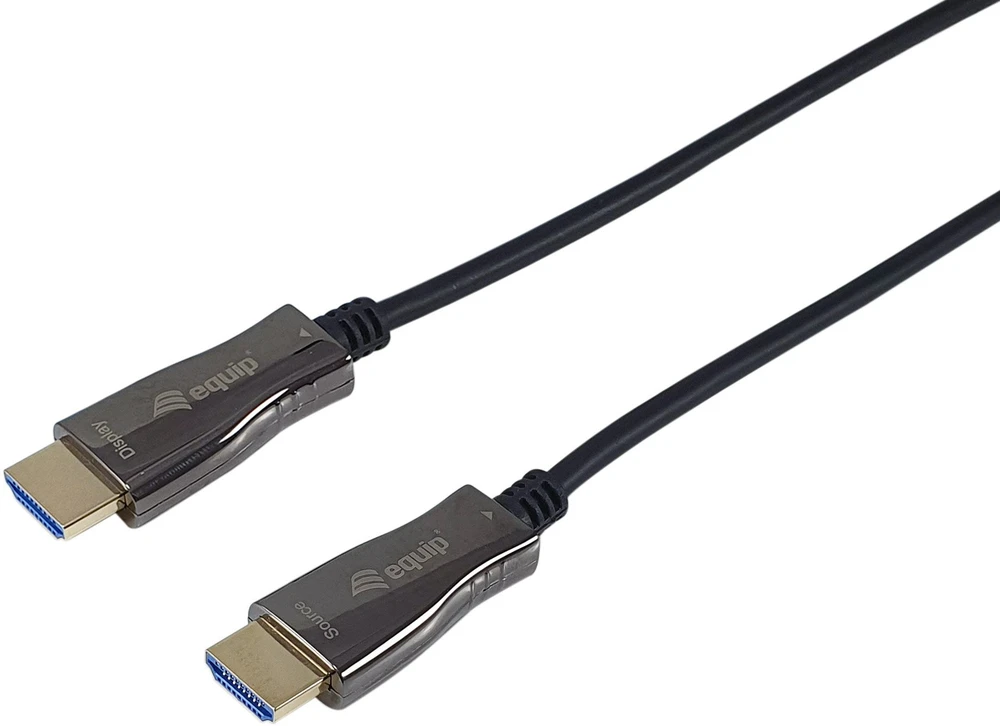 Equip 119438 HDMI kabelis HDMI A tipo (standartinis) Juoda