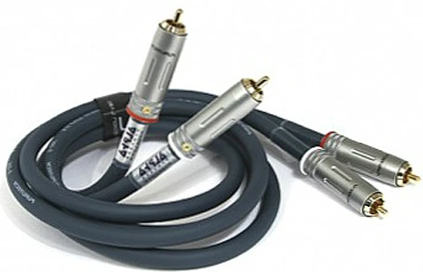 Furutech ADL RCA (Cinch) x2 - RCA (Cinch) x2 kabelis 1m juodas