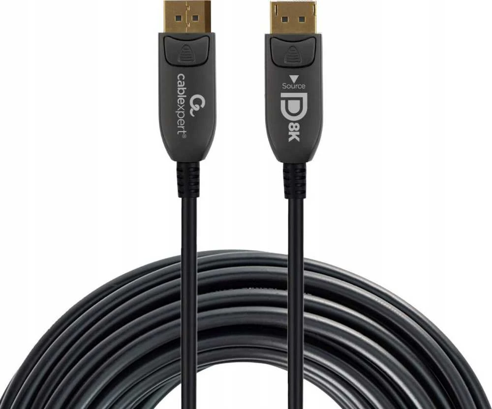 Gembird 8K DisplayPort AOC laidas, 5m