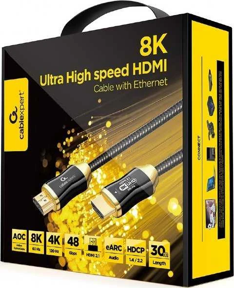 Optinis HDMI 8K kabelis 30m, pakuotė