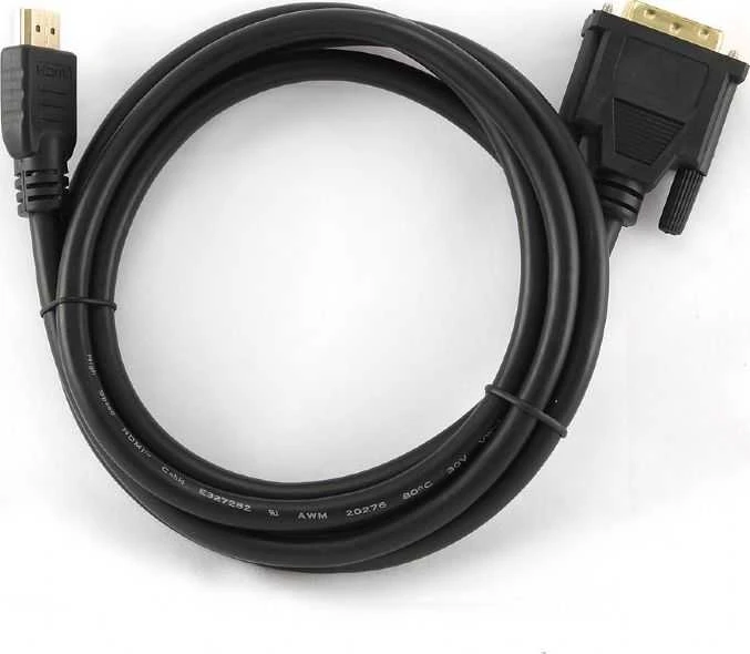 GEMBIRD CC-HDMI-DVI-15 HDMI-DVI kištukas-kištukas kabelis su auksinėmis jungtimis, 4,5 m, urmu pakuotė