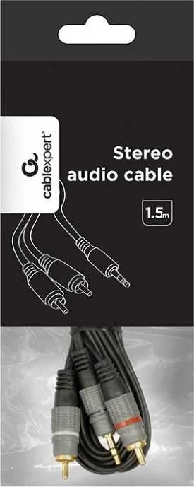 Gembird 1,5m audio kabelis pakuotėje