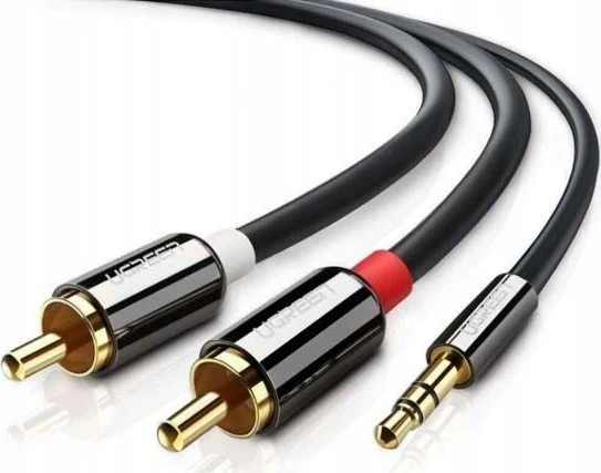 Kabelis Gembird Jack 3.5mm - RCA (Cinch) x2 1.5m juodas (31553)
