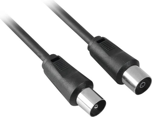 Kabelis Goobay Antenowy 2,5m juoda (11722)