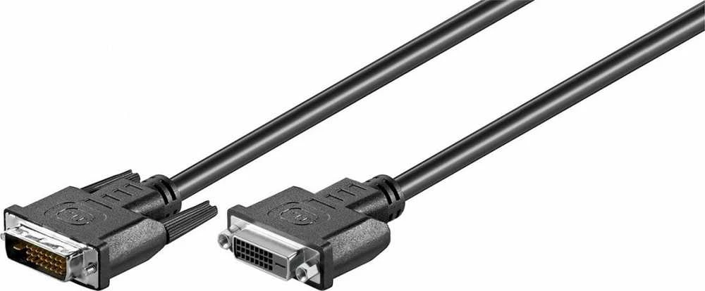 DVI-D kabelis su varžtais