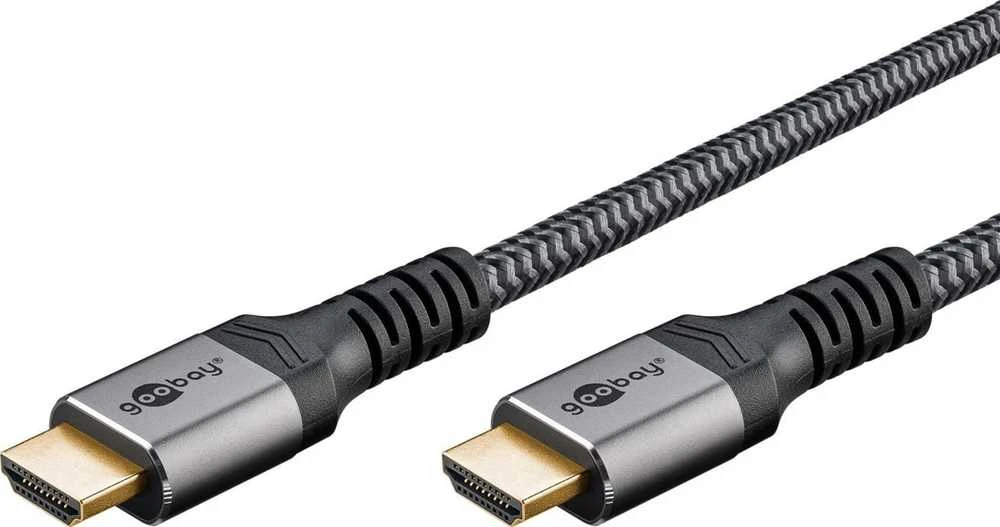 „Goobay“ didelės spartos HDMI kabelis su eternetu | HDMI–HDMI | 1 m