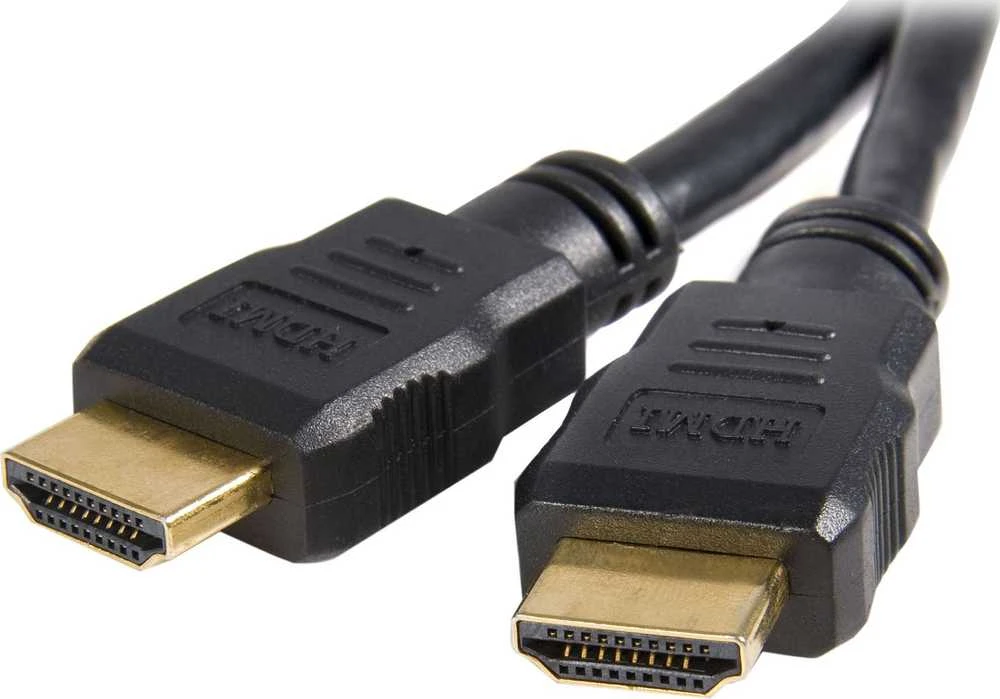HDMI kabelio jungtys su aukso padengimu