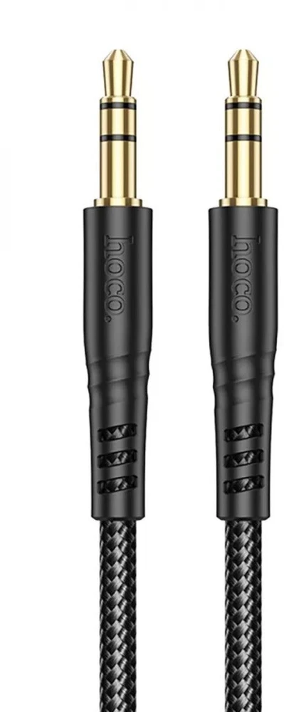 Audio adapteris Hoco UPA24 3,5mm į 3,5mm (p-p) juodas