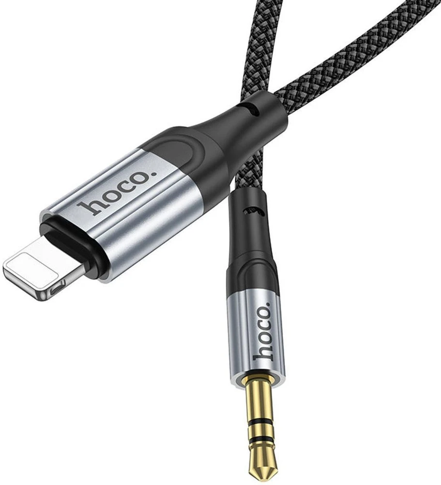 Audio adapteris Hoco UPA26 lightning į 3,5mm(p) juodas