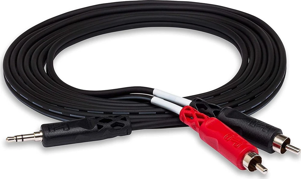 Hosa - Kabelis Breakout TRS 3,5 - 2 x RCA 1,8m