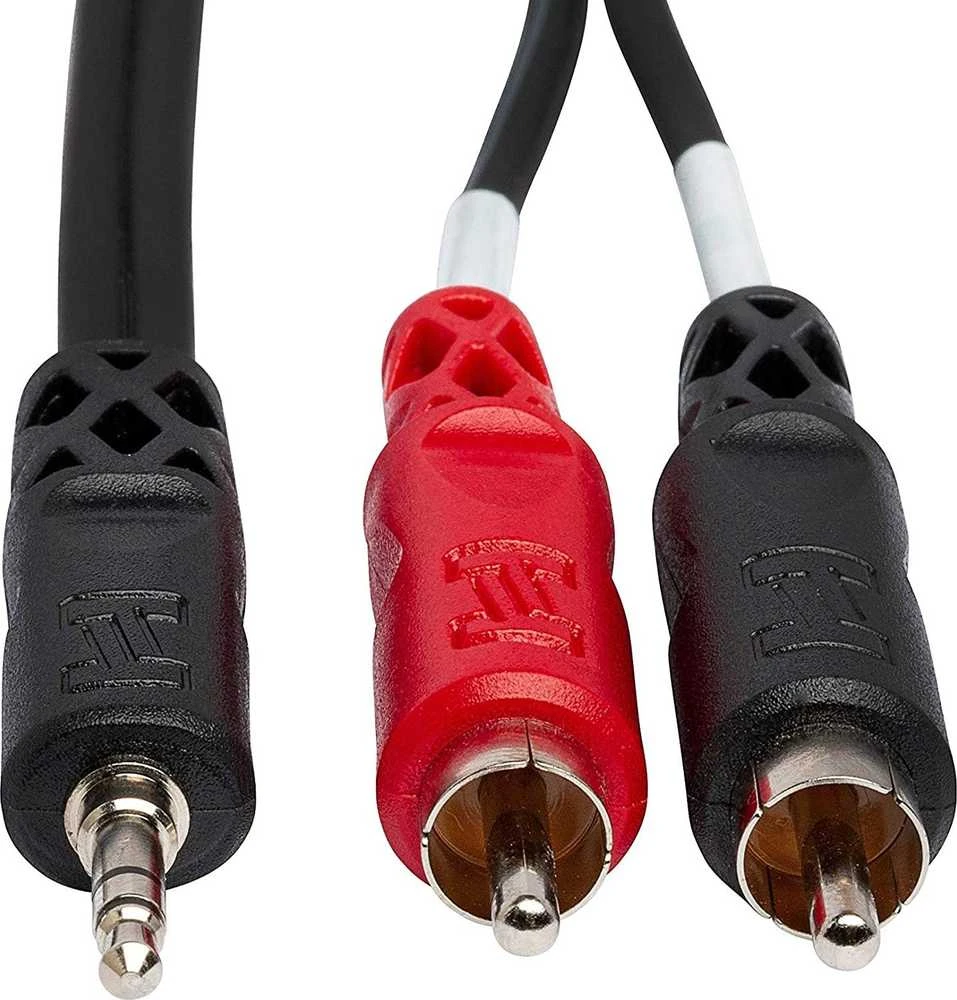 Hosa - Kabelis Breakout TRS 3.5 - 2 x RCA 3m