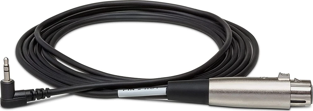 Hosa - kabelis do kamer xlrf - trs r 3,5mm 0,3m