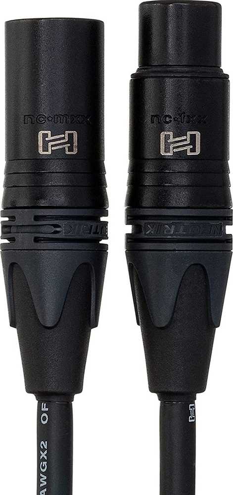 Hosa Technology CMK-010AU garso kabelis 3,05 m XLR (3-pin) Juoda