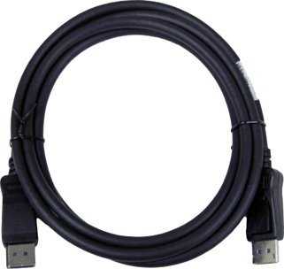 Kabelis HP DisplayPort - DisplayPort 2m juodas (487342-001)