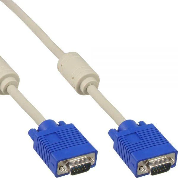 InLine VGA kabelis su feritiniais filtrais