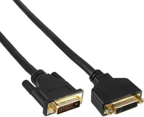 DVI-D į DVI-D laidas su auksinėmis jungtimis