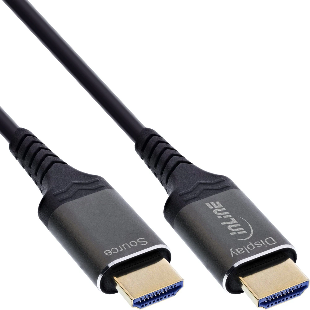 Kabelis InLine HDMI - HDMI 30 m juodas