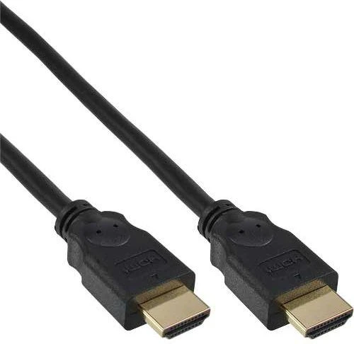 HDMI laidas su auksuotomis jungtimis