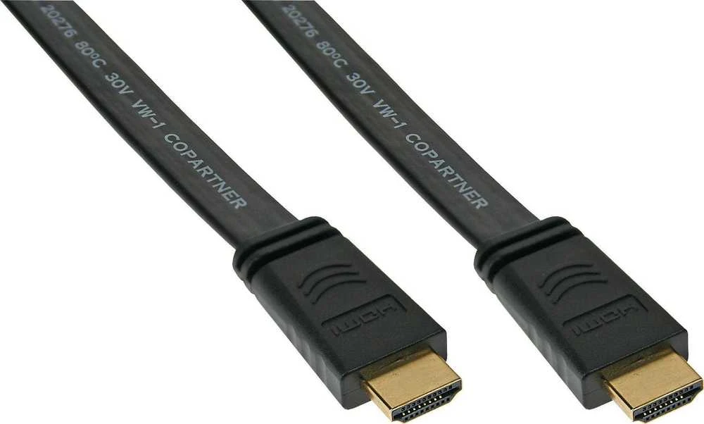 Kabelis InLine HDMI - HDMI 1m juoda (17011F)