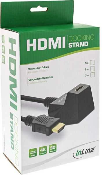 Kabelis InLine HDMI - HDMI 5m juoda (17535S)
