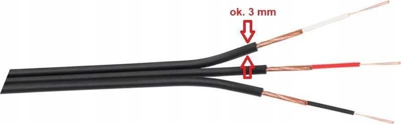 Gembird Oem 3 x RCA laidas, Juodas