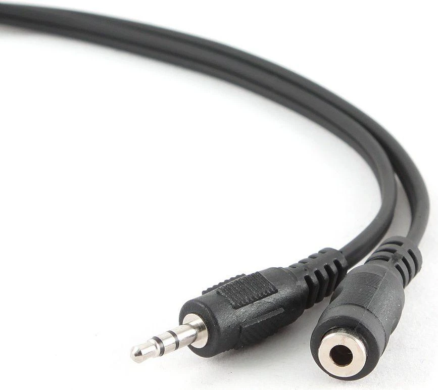 3.5mm garso laidas su vyriška ir moteriška jungtimis
