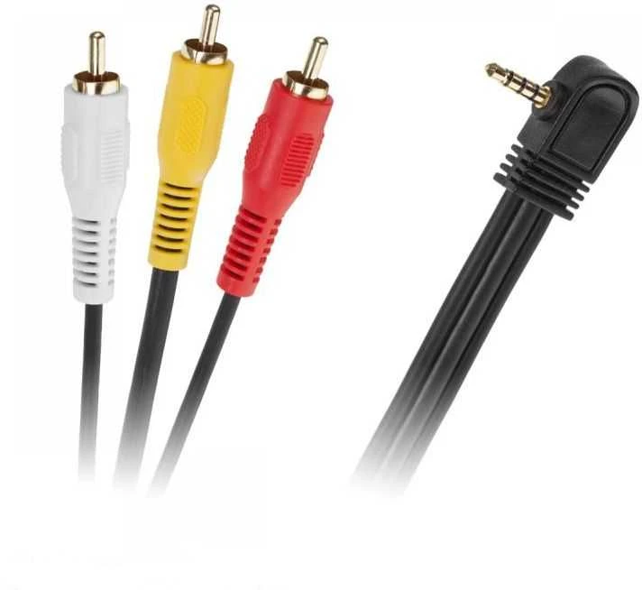 Oem Kabelis 3xRCA - AUX 3.5mm 3m