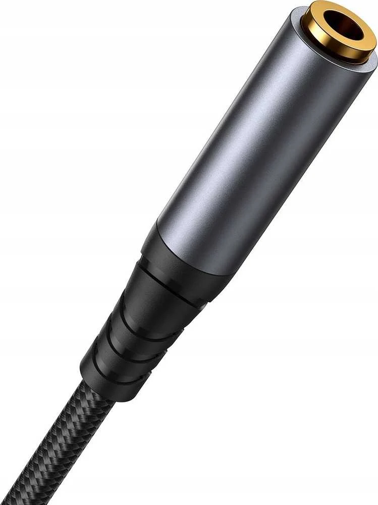 Audio kabelis Joyroom SY-A09 3,5mm (M) to 3,5mm (F) 1.2m juodas