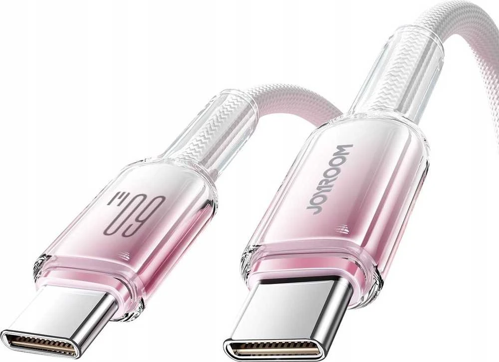 Kabelis USB-C USB-C Joyroom S-A42 60W 1.2m baltos spalvos