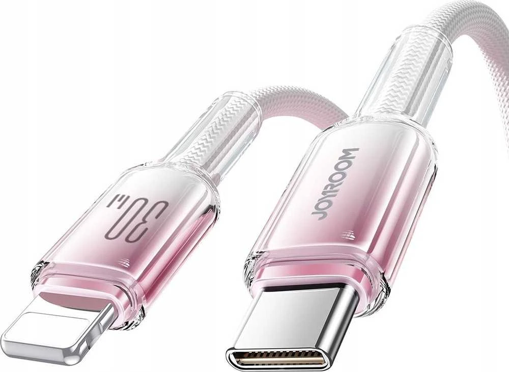 Kabelis USB-C Lightning Joyroom S-A42 30W 1,2m baltos spalvos