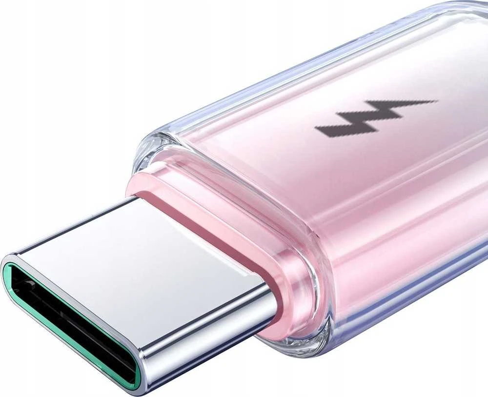 Joyroom S-A42 3A USB-A USB-C Kabelis 1.2m baltos spalvos