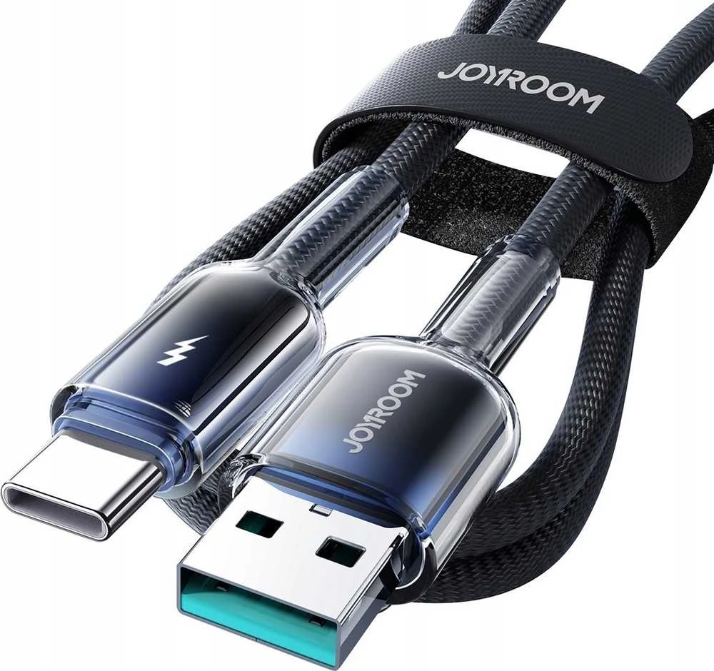 Joyroom S-A42 60W USB-C kabelis 1.2m juodos spalvos