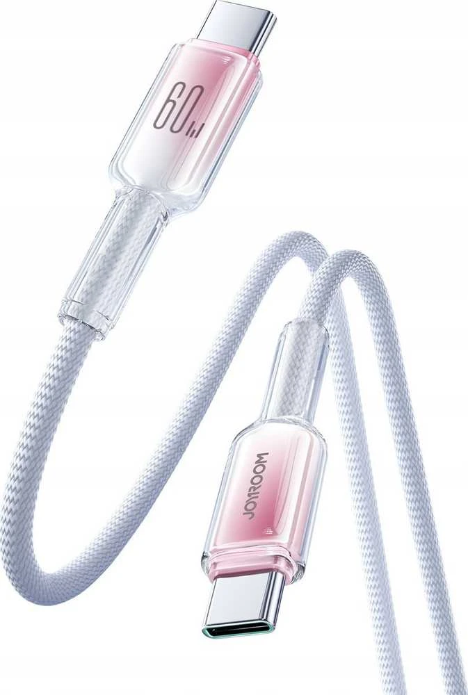 Kabelis USB-C USB-C Joyroom S-A42 60W 1.2m baltos spalvos