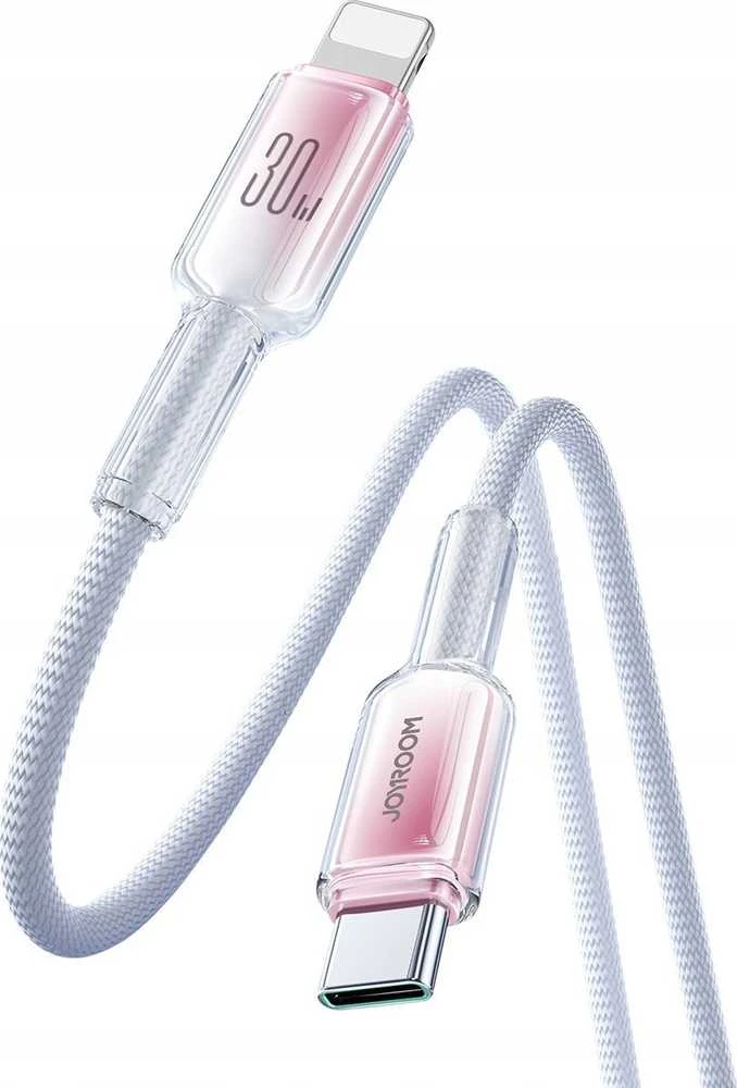 Kabelis USB-C Lightning Joyroom S-A42 30W 1,2m baltos spalvos