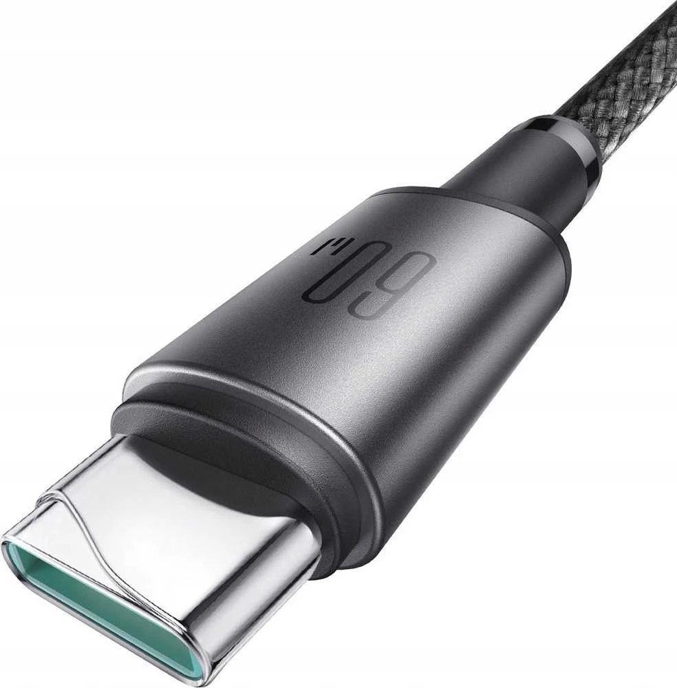 USB kabelis Joyroom SA-50 USB-C to USB-C 60W 1.2m tamsiai pilkas