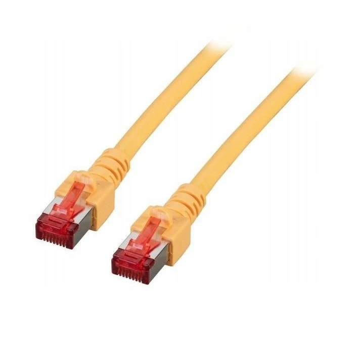 „Securitynet“ jungiamasis laidas RJ45 S/FTP 6 LSZH geltonas 3 vnt.