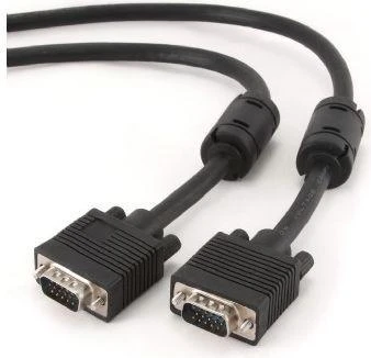 LANBERG CA-VGAC-10CC-0018-B laidas VGA M/M ekranuotas feritu 1.8m juodas