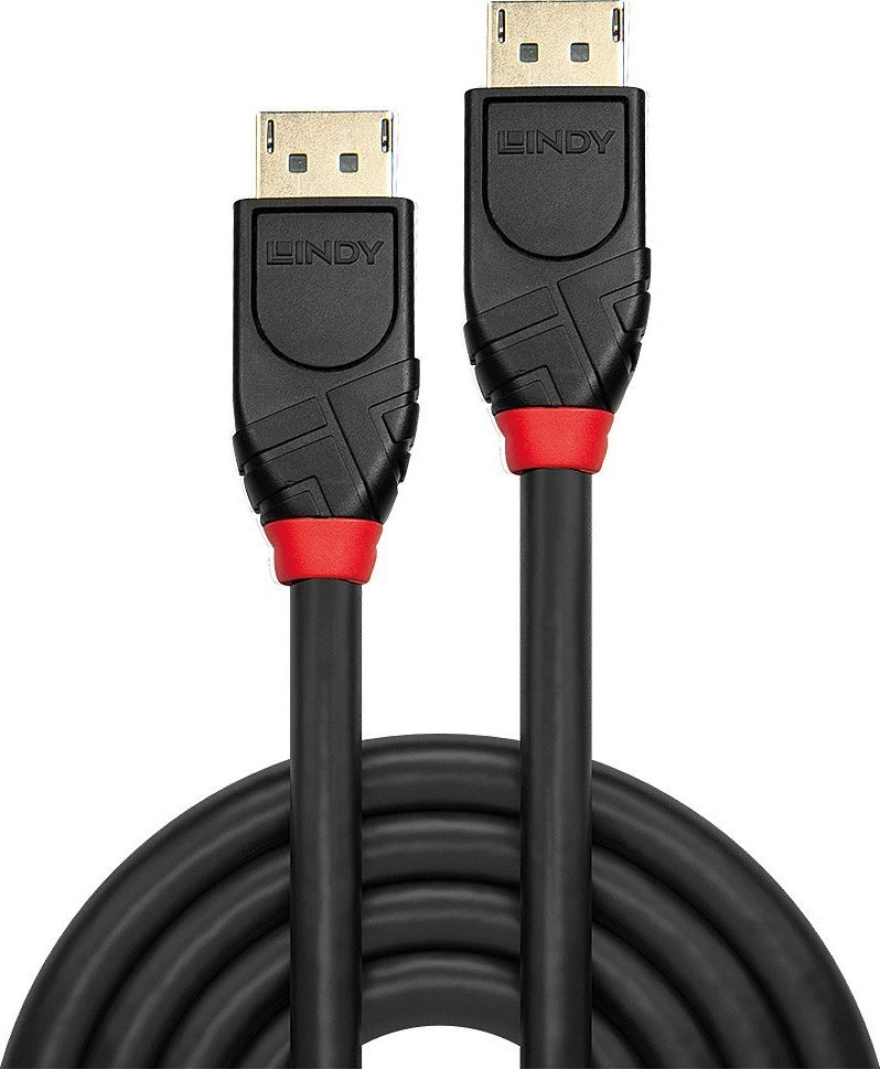 DisplayPort Kabelis - LINDY aktyvus DisplayPort 1.2 Kabelis, 15 m, Juodas