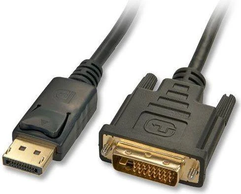 LINDY DisplayPort į DVI laidas, auksinės jungtys