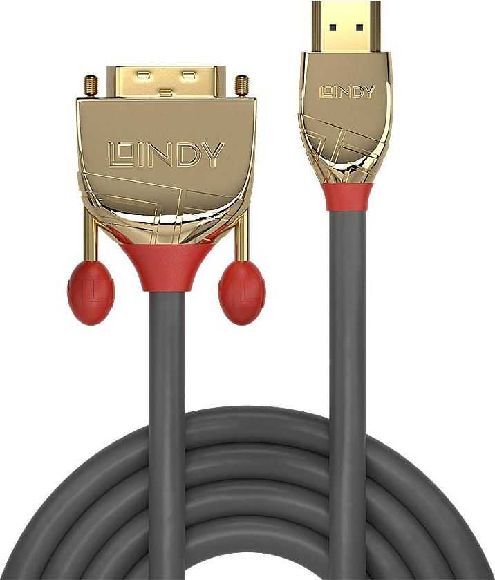 Kabelis Lindy HDMI - DVI-D 3m juoda (36196)