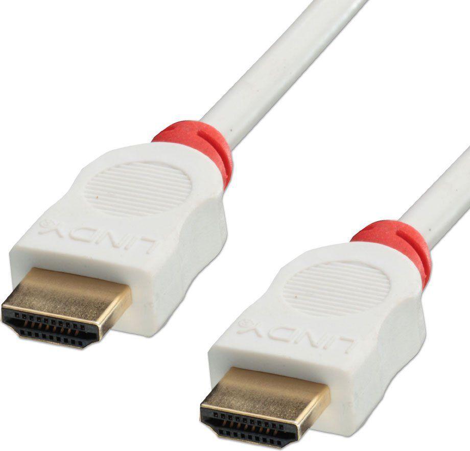 HDMI kabelis - LINDY High Speed 2m 1080p auksu padengtas baltas