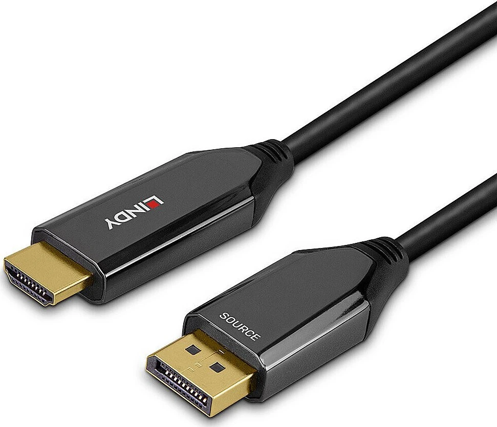 Adapteris - LINDY Aktyvus DisplayPort į HDMI 4K120Hz 2 m Adapteris 7680x4320@60Hz