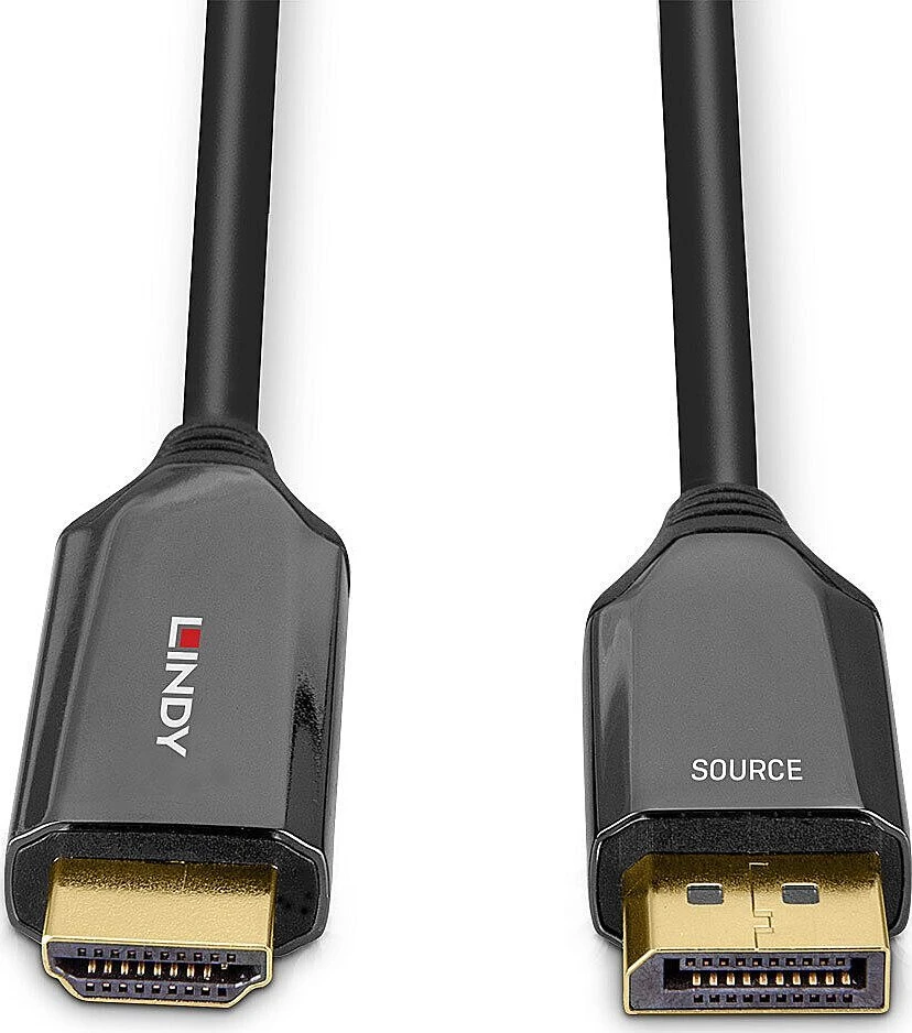 Adapteris - LINDY Aktyvus DisplayPort į HDMI 4K120Hz 2 m Adapteris 7680x4320@60Hz