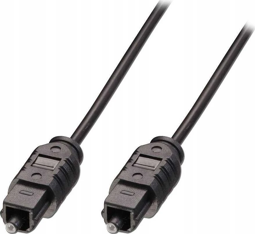Juodas Toslink optinis kabelis, 20m