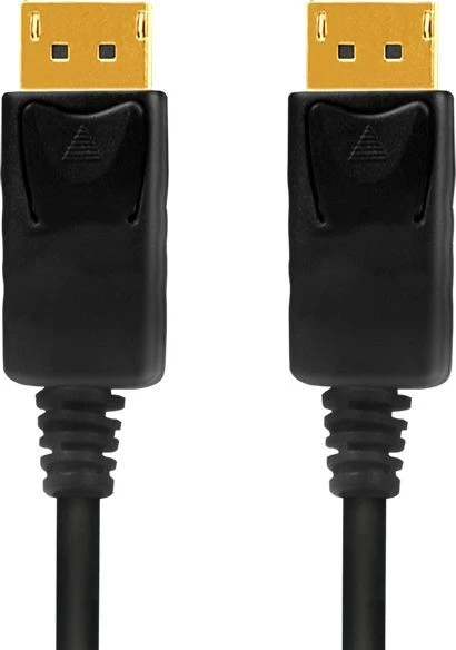 LogiLink DisplayPort 1.2 M/M 1.0m juoda