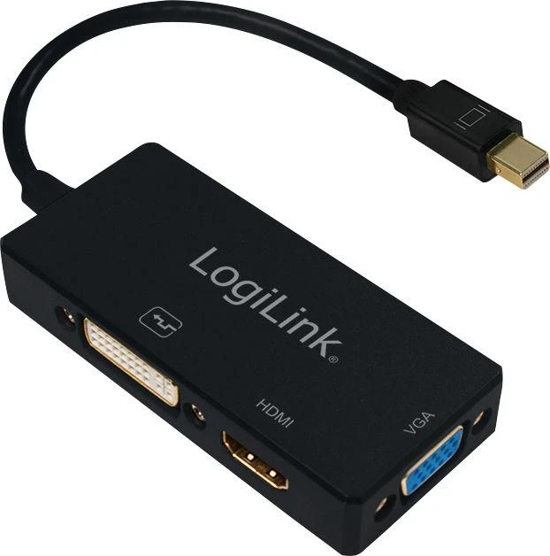 LOGILINK CV0110 LOGILINK – 4K Mini DisplayPort į DVI/HDMI/VGA konverteris