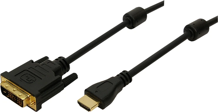 LogiLink DVI į HDMI laidas su filtrais